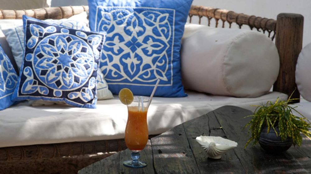 Cocktail sur la terrasse