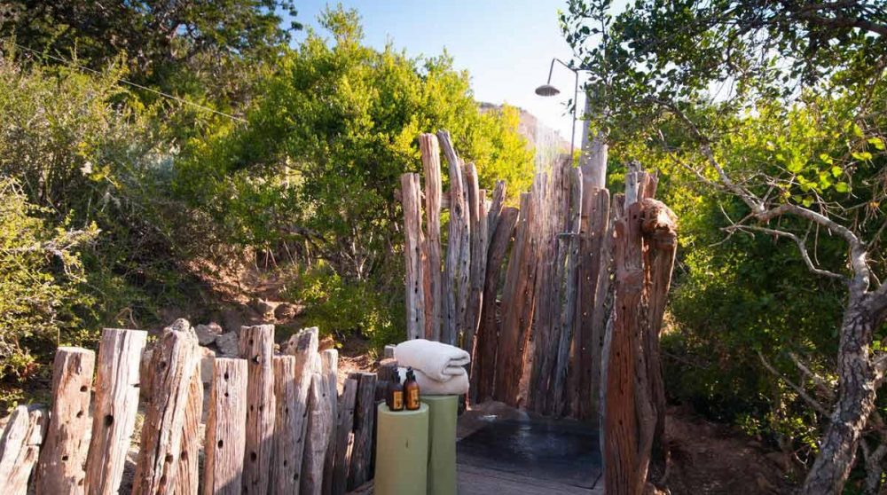 La douche extérieure