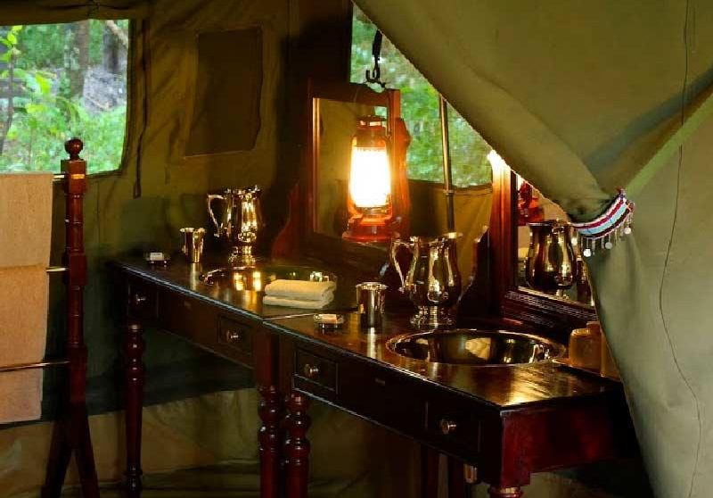 Autre vue d'une tente