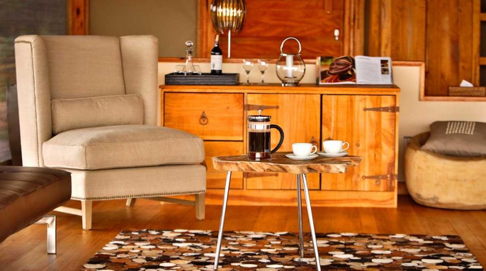 Détail de la décoration au Kenya