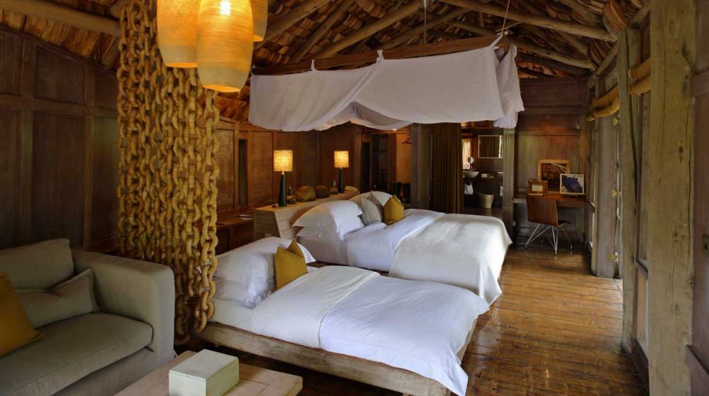 Lit dans une chambre