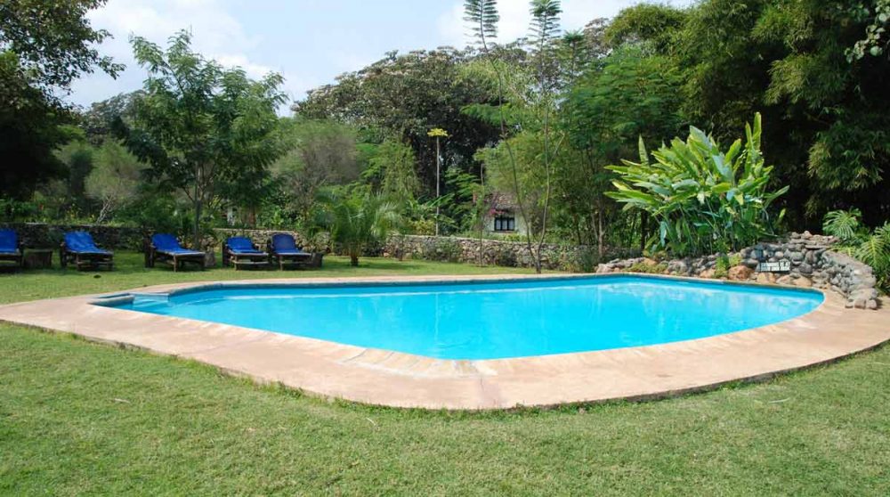 La piscine de l'hôtel