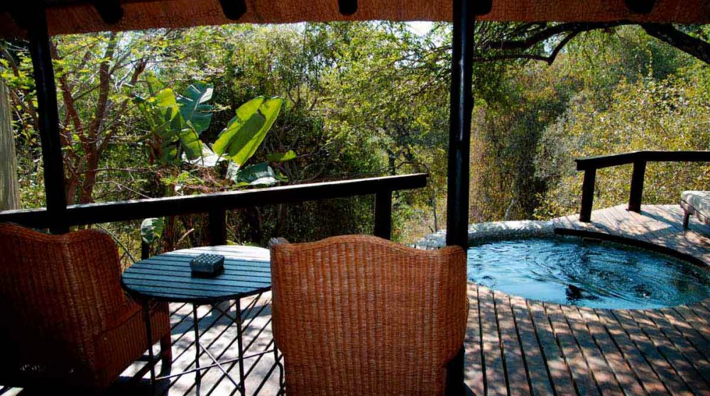 Terrasse d'une chambre