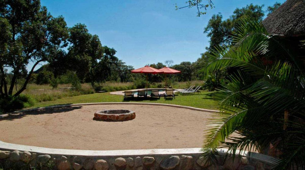 Espace pour un feu de camp à Thornybush