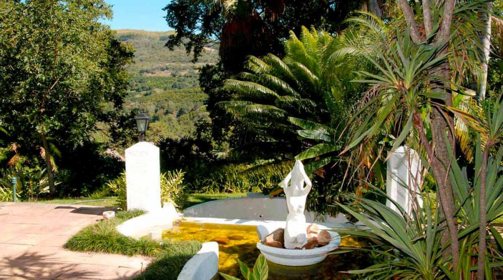 Le jardin et les montagnes