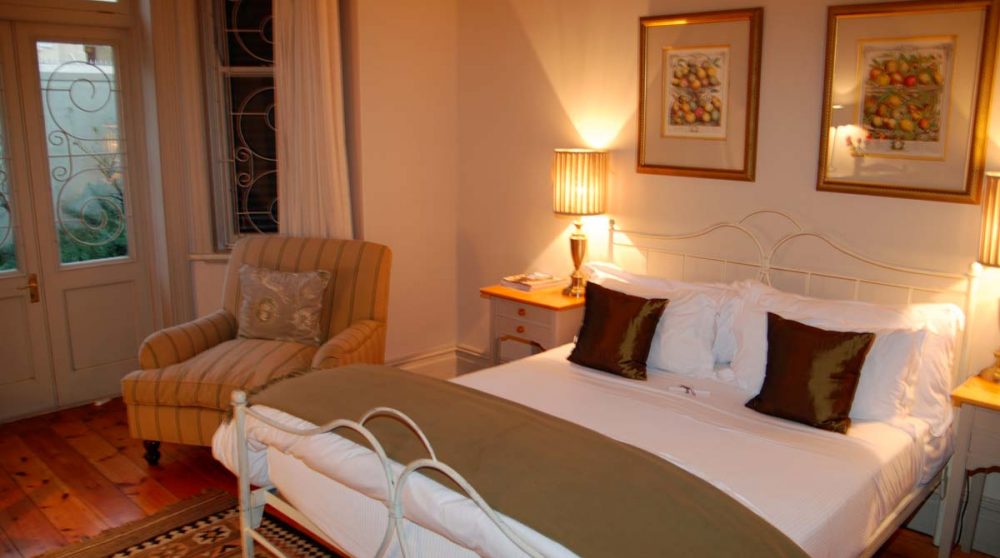 Exemple de chambre de l'hôtel au Cap