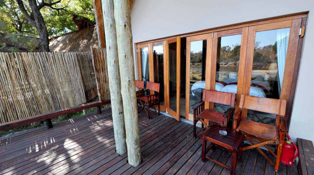 L'extérieur d'un chalet