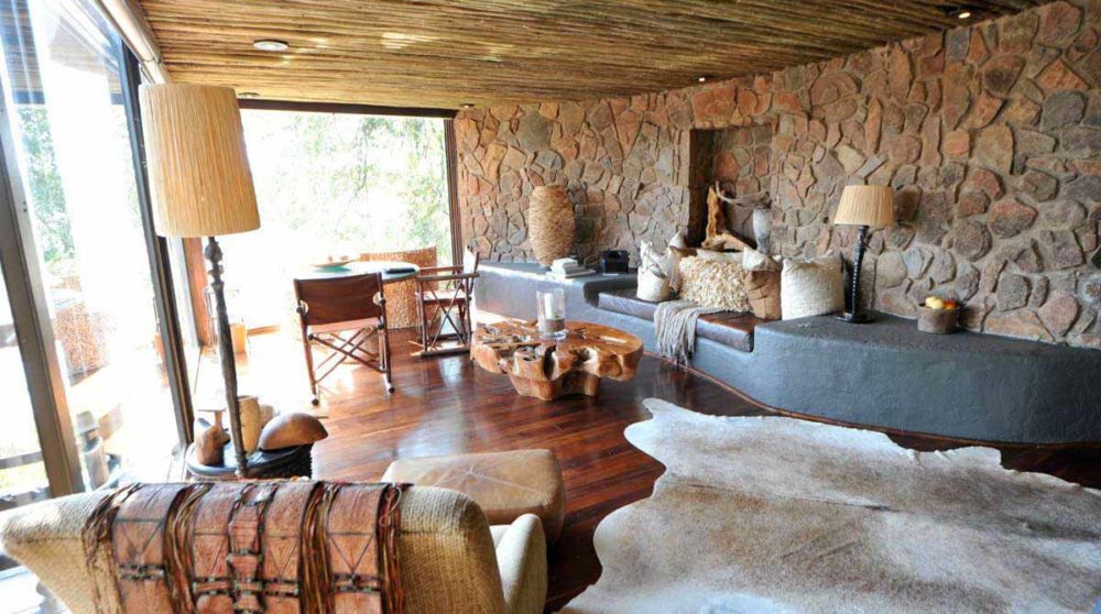 Salon donnant sur la terrasse