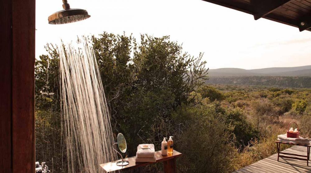 La douche extérieure