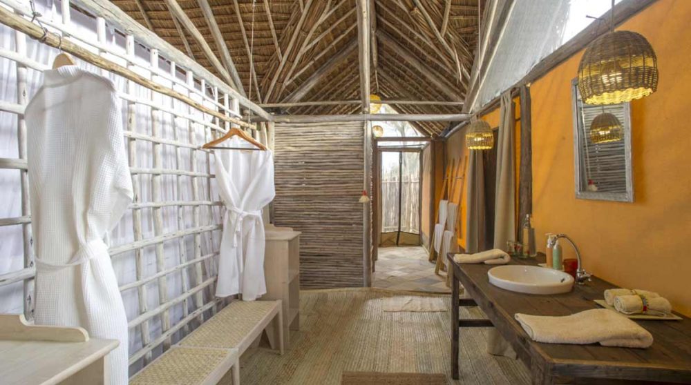 La salle de bains du Kuro Tarangire