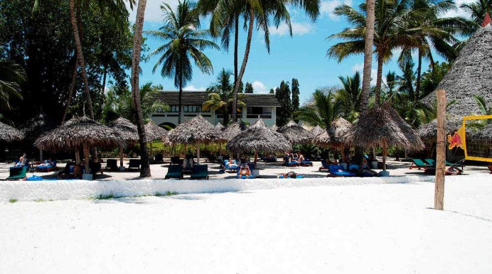 Parasols sur la plage