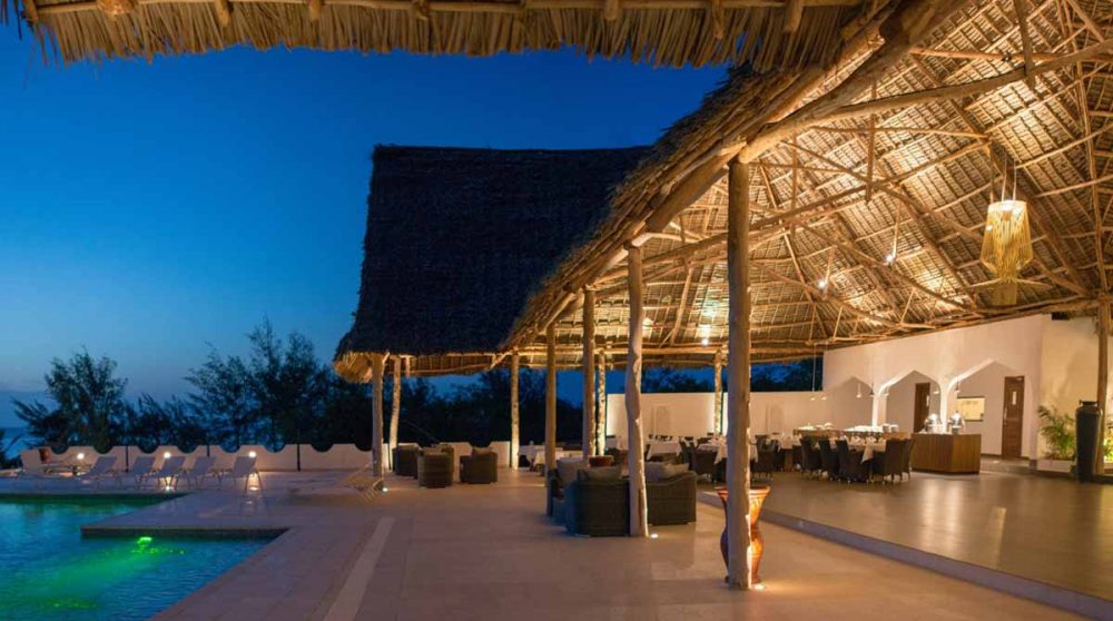 Le restaurant de la plage