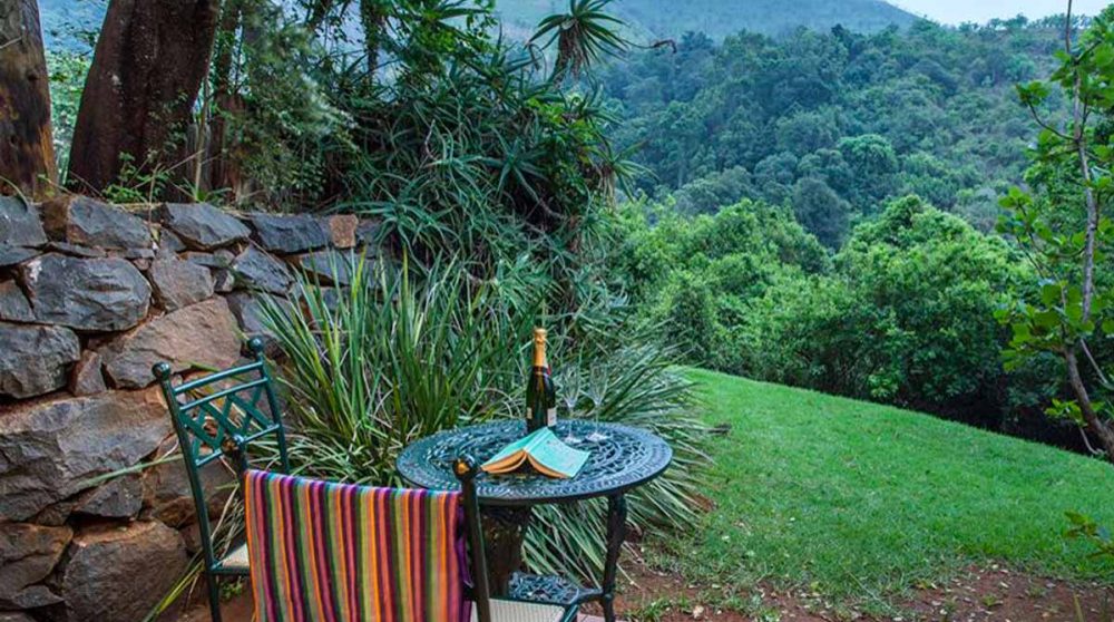 La terrasse d'une chambre Superior