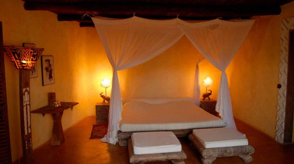 Autre vue d'une chambre de l'Alfajiri Beach Villa