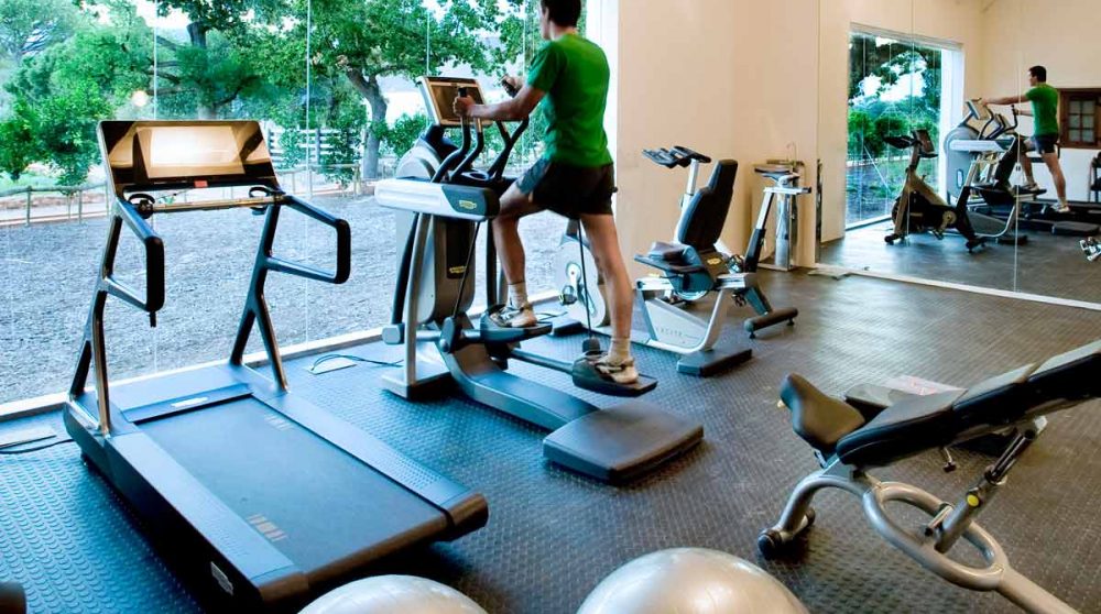 La salle de sports à Babylonstoren