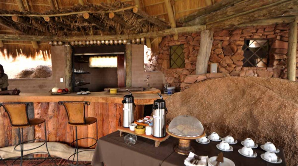 Le bar du Camp Kipwe