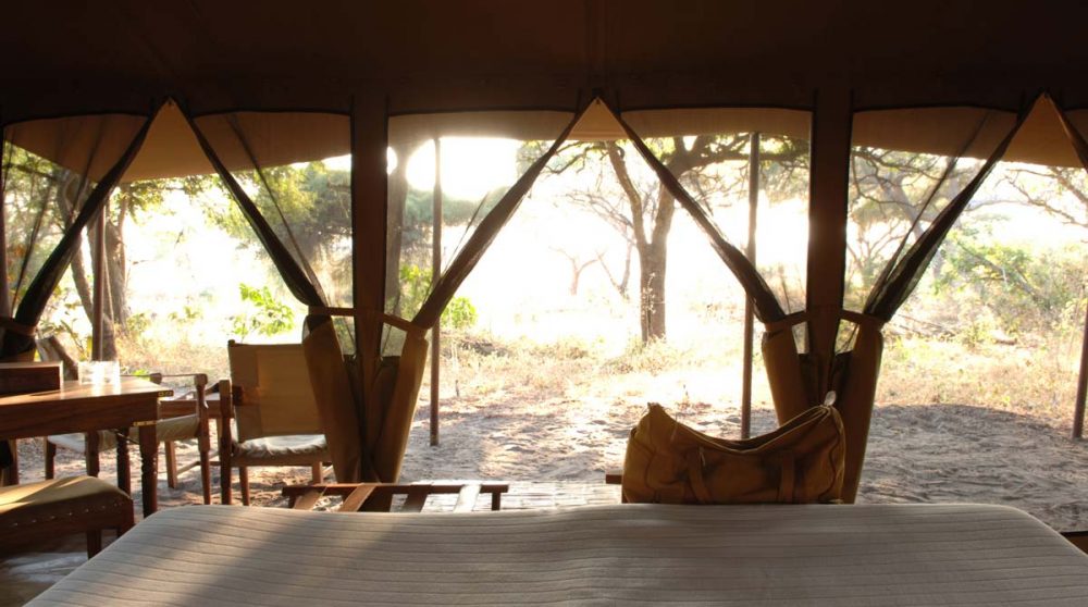 Une tente au Chada Katavi