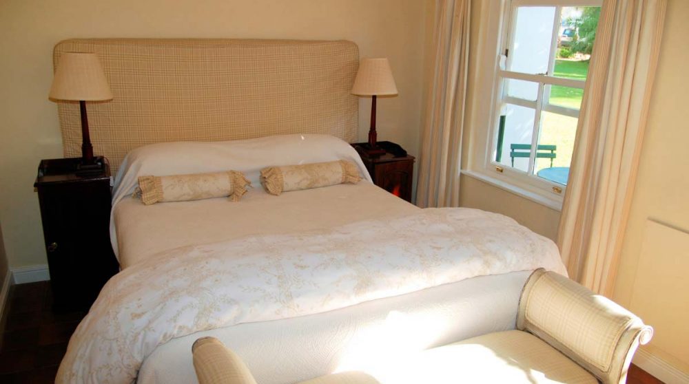 Lit dans une family suite du Constantia Uitsig