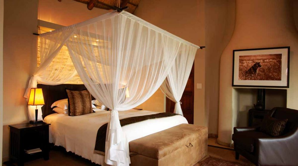 Une chambre à l'Impodimo Game Lodge