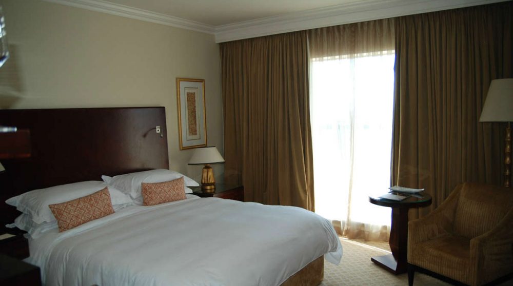 Une chambre de l'hôtel Intercontinental