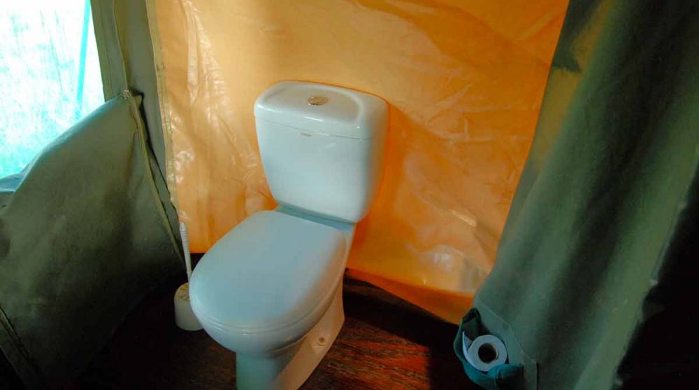 Toilettes au Kimburu Olaado Camp