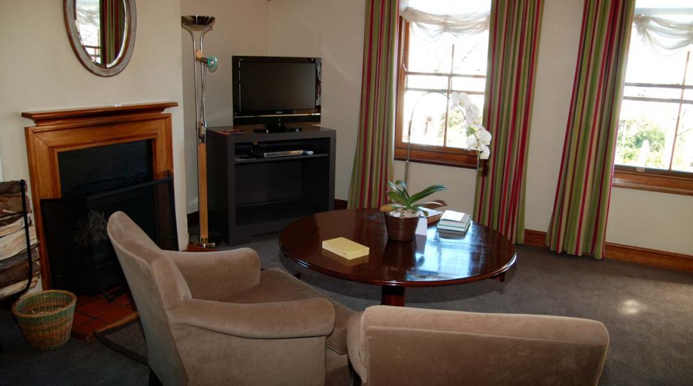 Salon dans une chambre luxury au Quartier Français