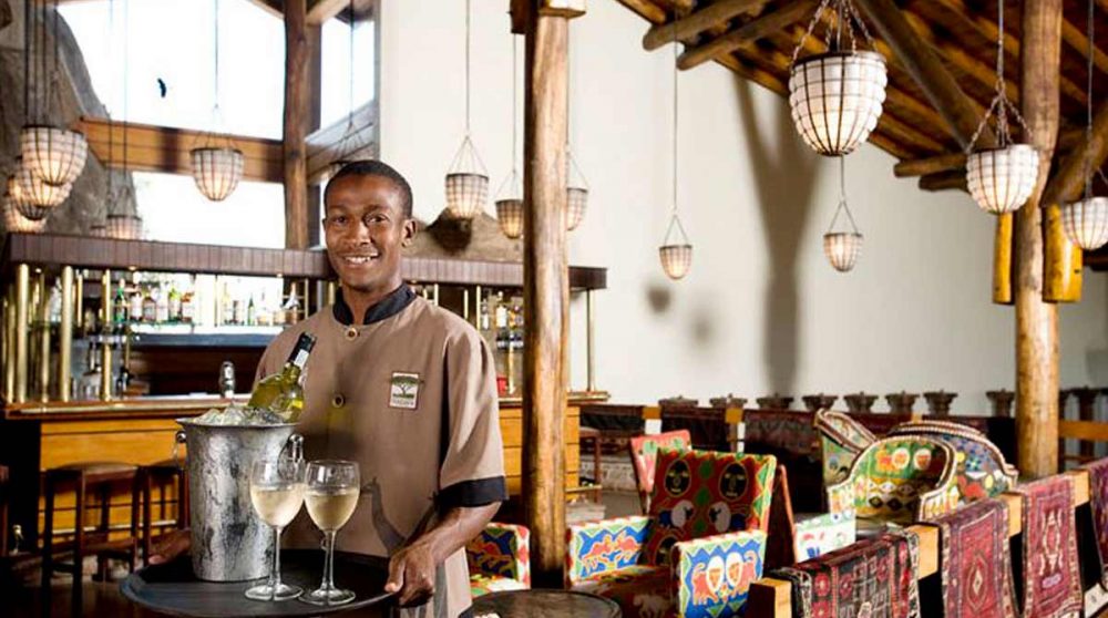 Personnel accueillant du Lobo Wildlife