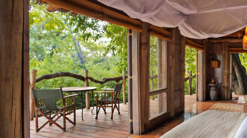 Chambre au Manyara Tree Lodge
