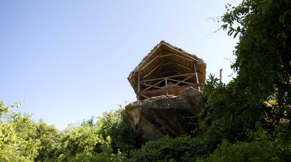 Une tente au Mawe Ninga