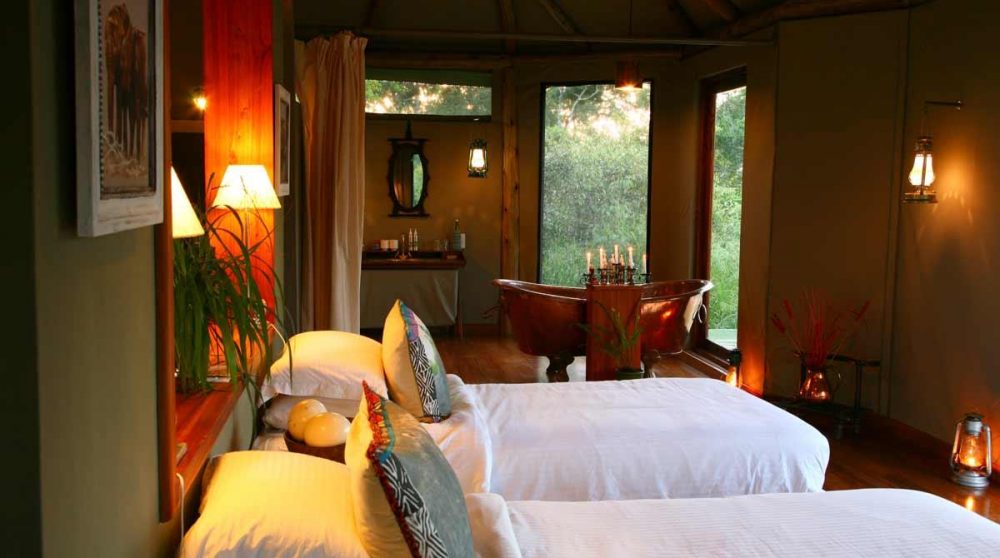 Une tente du Salas Camp