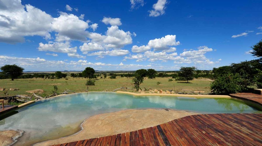 La vue depuis le Sayari Camp