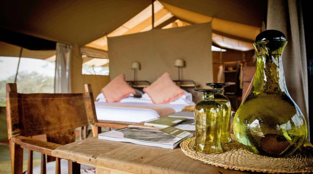 Le bureau au Serengeti Safari Camp