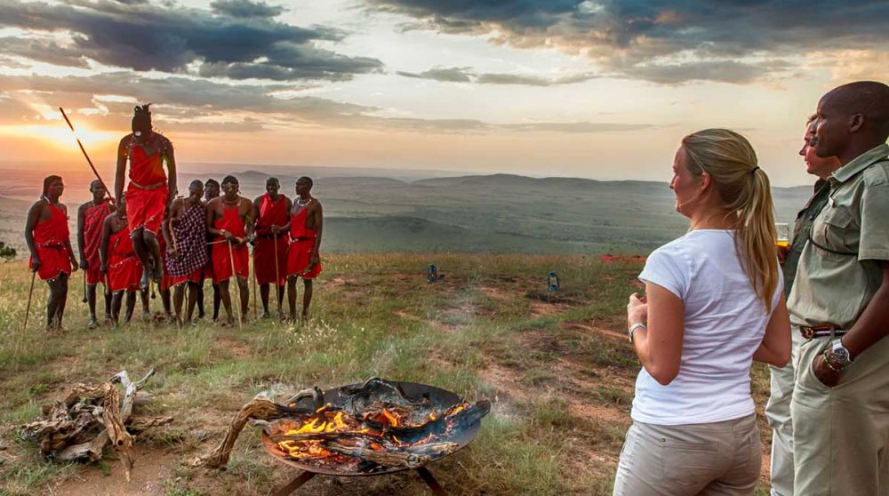 Une rencontre au Serengeti Under Canvas
