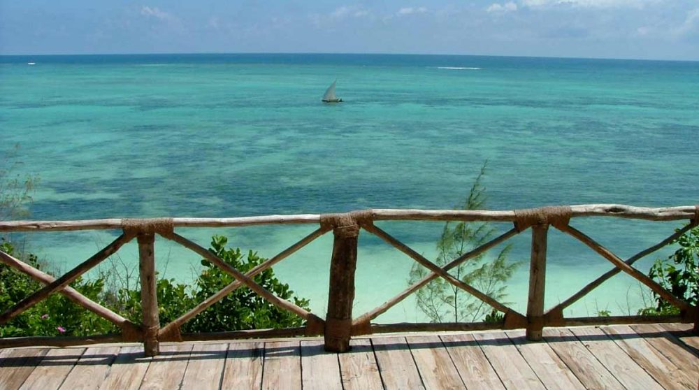 La mer au Shooting Star Lodge