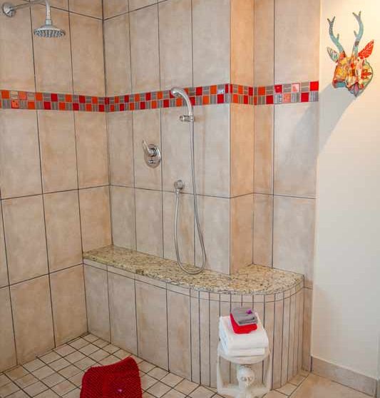 Sa douche du Stannards