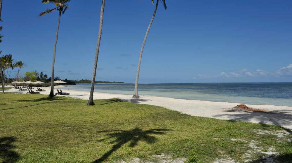 La plage à The Residence