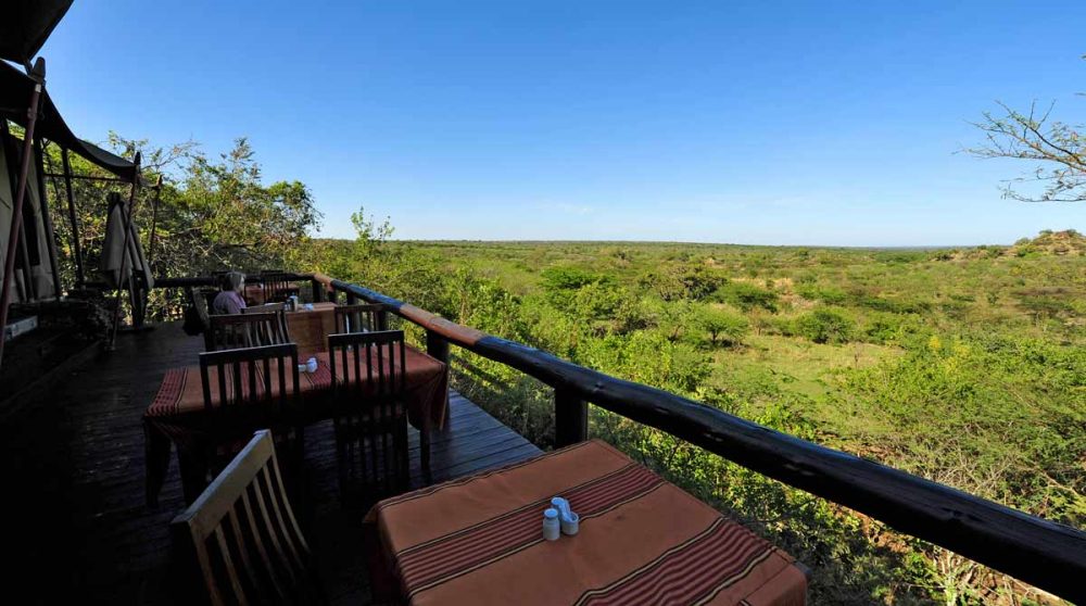 Vue sur la savane dans le Serengeti