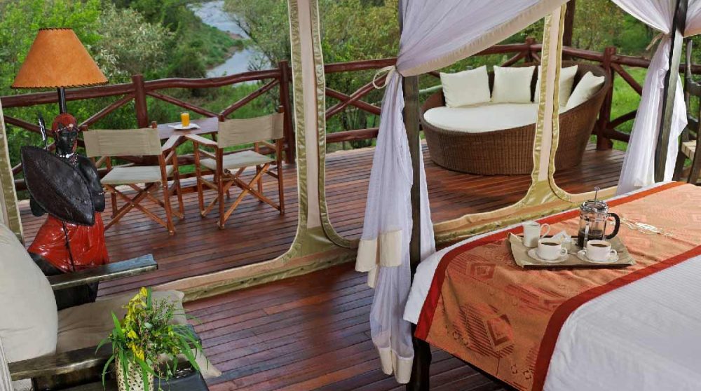 Chambre avec balcon au Kenya