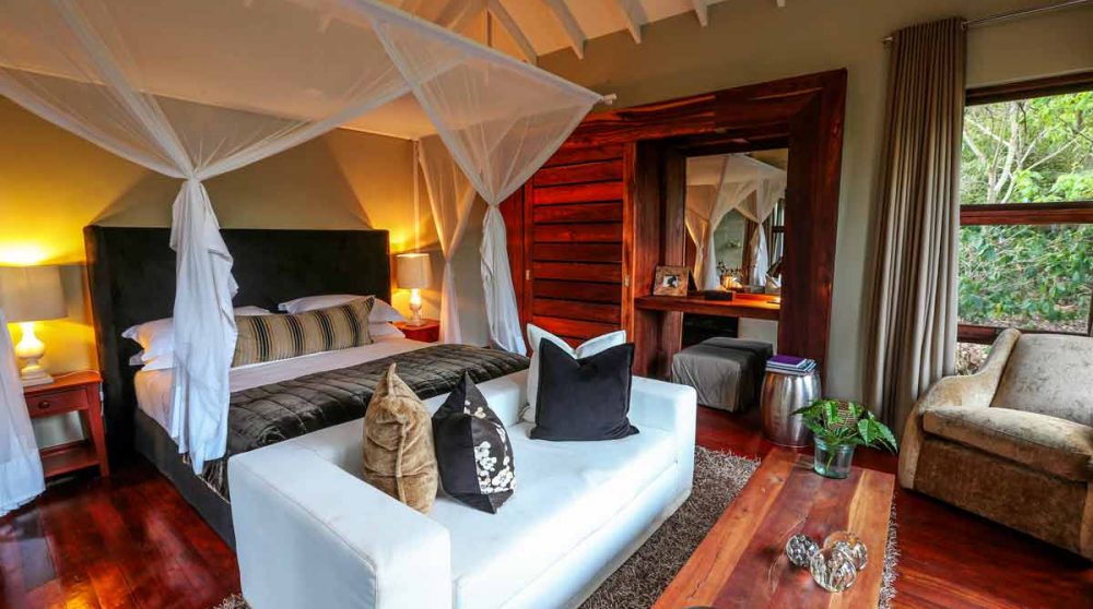 Autre vue de la chambre en Tanzanie