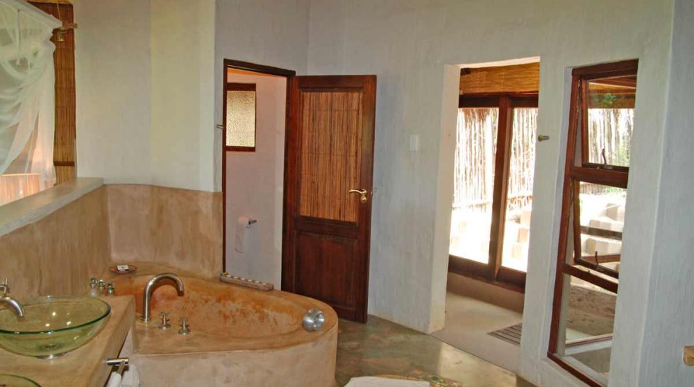 La salle de bains en Afrique du Sud