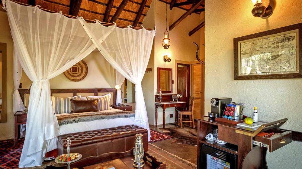 La chambre en Aafrique du Sud