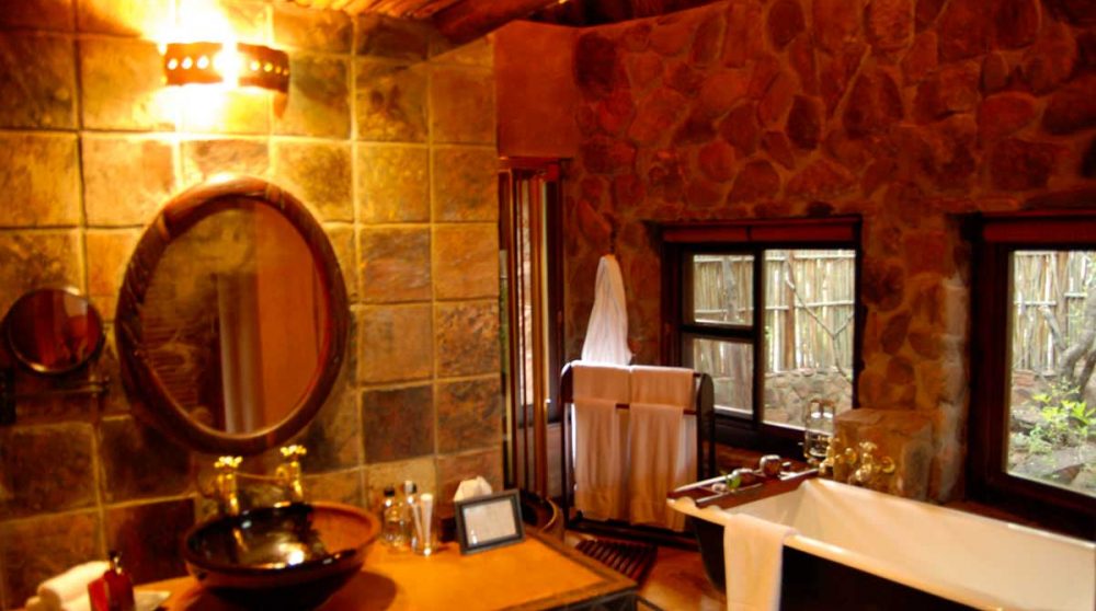 La salle de bains en Afrique du Sud