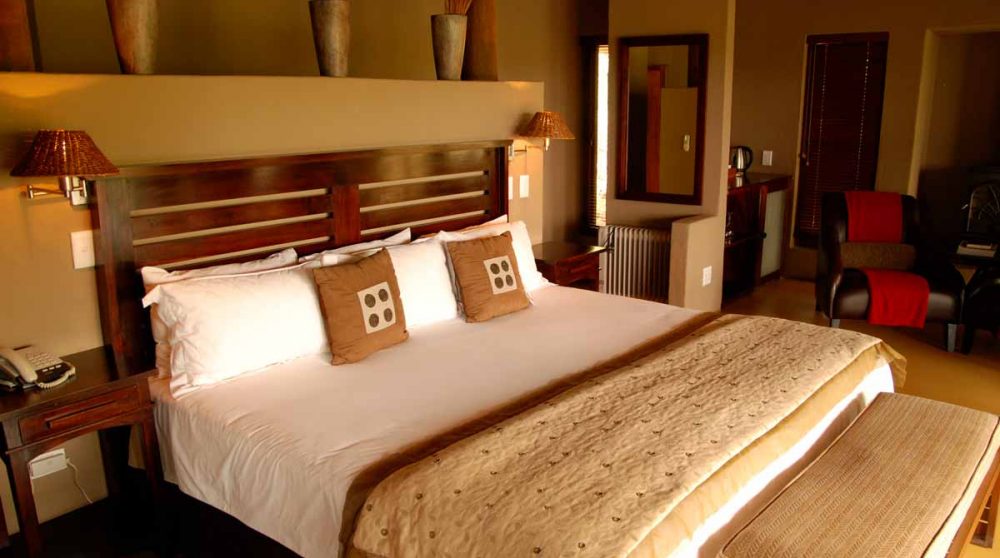 Autre vue de la chambre en Afrique du Sud