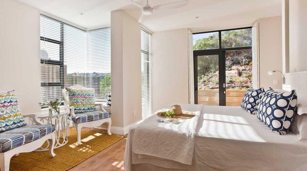 Autre vue de la chambre à Plettenberg Bay