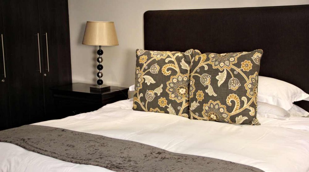 Détail du lit en Afrique du Sud