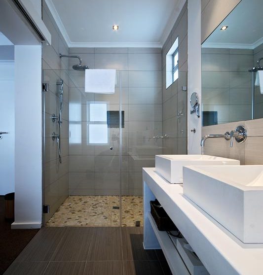 La salle de bains d'une chambre en Afrique du Sud