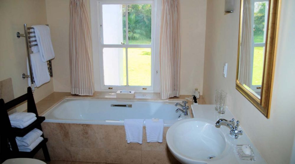 La salle de bains en Afrique du Sud