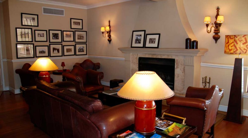 Un salon en Afrique du Sud