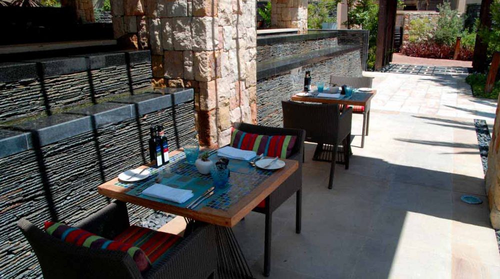 Le bar de la piscine en Afrique du Sud