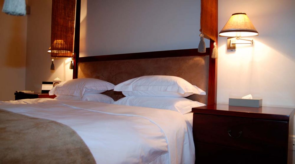 Autre vue d'une chambre luxury en Afrique du Sud